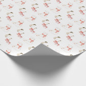 Papier Cadeau Noël tout blanc (Coin)