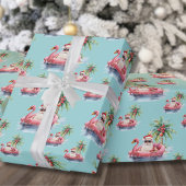 Papier Cadeau Noël tropical