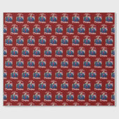 Papier Cadeau Noël Trump (Plat)