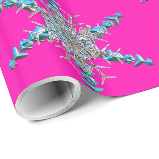 Papier Cadeau Noël unique à Skyler (Coin rond)