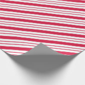 Papier Cadeau Noël Vacances Bonbons Peppermenthe Papier d'envelo (Coin)