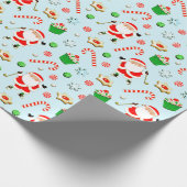 Papier Cadeau Noël vacances de golf (Coin)