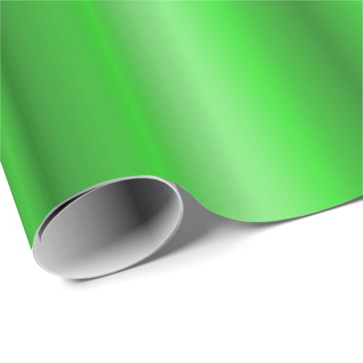 Papier Cadeau Noël vert (Coin rond)