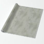 Papier Cadeau Noël vert olive chaud (Déroulé)
