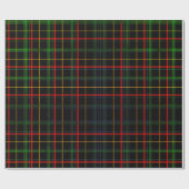 Papier Cadeau Noël Vert/Rouge Plaid | Papier d'enrobage (Plat)