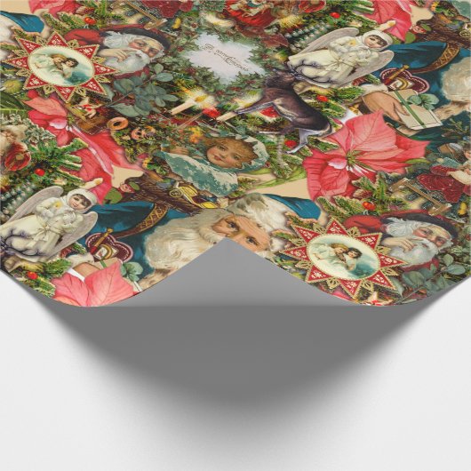 Papier Cadeau Noël victorien (Coin)