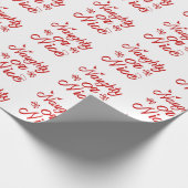 Papier Cadeau Noël vilain ou Nice (Coin)