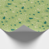 Papier Cadeau Noël vintage (Coin)