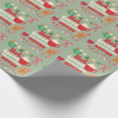 Papier Cadeau Noël vintage (Coin)
