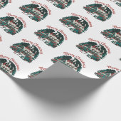 Papier Cadeau Noël vintage (Coin)