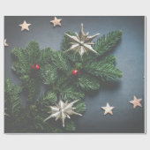 Papier Cadeau Noël vintage (Plat)