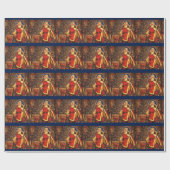Papier Cadeau Noël vintage (Plat)