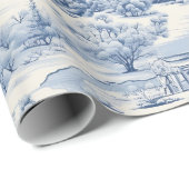 Papier Cadeau Noël vintage (Coin rond)