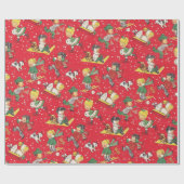 Papier Cadeau Noël vintage (Plat)