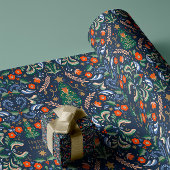 Papier Cadeau Noël vintage rétro