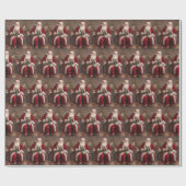 Papier Cadeau Noël Vintage victorien (Plat)