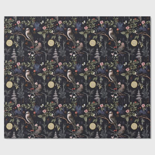 Papier Cadeau Noël / Yule (Plat)