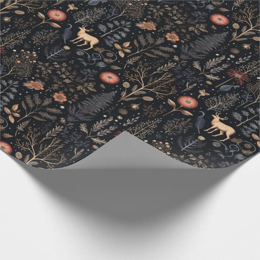 Papier Cadeau Noël / Yule (Coin)