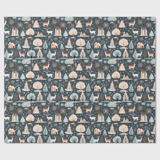 Papier Cadeau Noël / Yule (Plat)