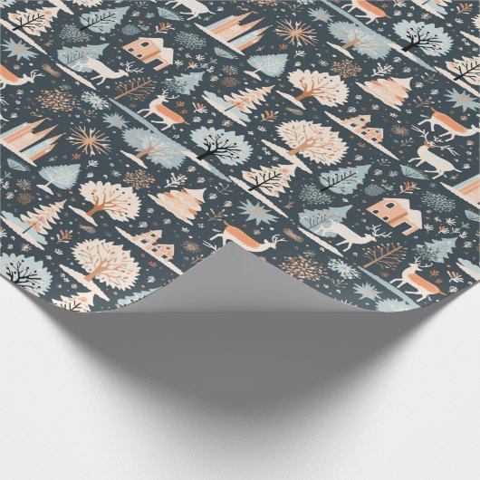 Papier Cadeau Noël / Yule (Coin)