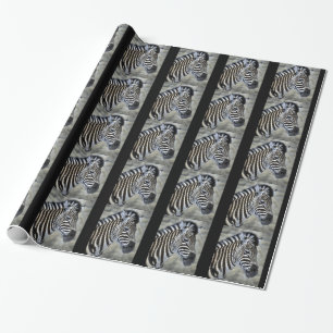Papier Cadeau Noël Zebra