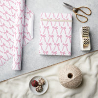 Nœuds Ruban Rose Mignon Motif