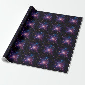 Papier Cadeau Noir céleste (Déroulé)