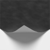 Papier Cadeau Noir de brume de Noël (Coin)