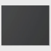 Papier Cadeau Noir de carbone (Plat)