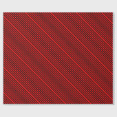 Papier Cadeau Noir de rubis (Plat)