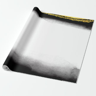 Papier Cadeau Noir et arrière - plan de luxe 5 d'or