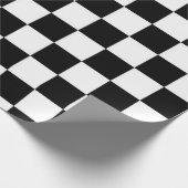 Papier Cadeau Noir et blanc (Coin)