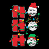 Papier Cadeau Noir Ho-Ho-Ho-Ho Personnalisé Noël