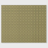 Papier Cadeau Noir 'N' Or (Plat)