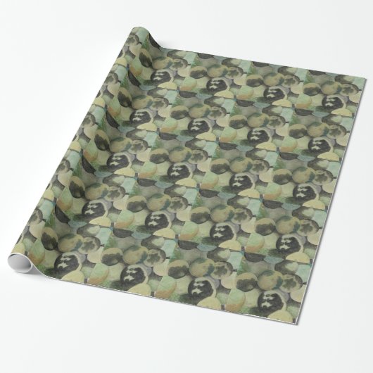 Papier Cadeau Noirs (Déroulé)