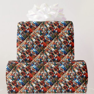 Papier Cadeau Noirs partout