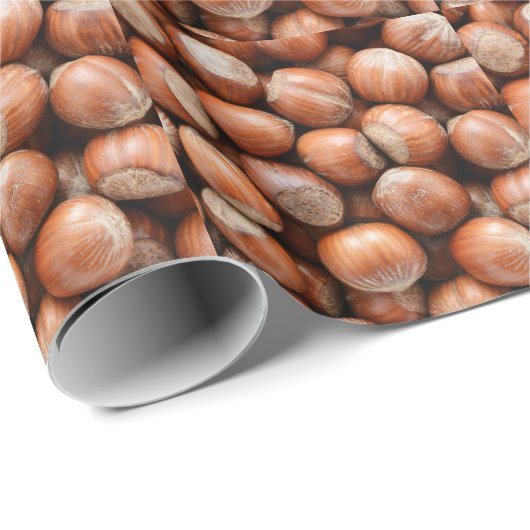 Papier Cadeau Noisettes (Coin rond)