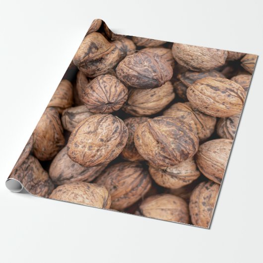 Papier Cadeau noix de cajou Brown (Déroulé)