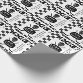 Papier Cadeau Nom Age Jersey Numéro Sentiment Hockey Sport (Coin)