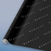 Papier Cadeau Nom classique (ou mot)