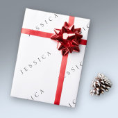 Papier Cadeau Nom classique (ou mot)