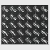 Papier Cadeau Nom de la Fête des pères papa Collage (Plat)