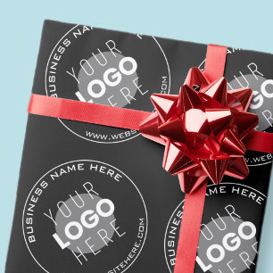 Papier Cadeau Nom de votre entreprise, site Web + image téléchar