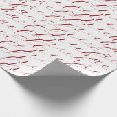 Papier Cadeau Nom d'écriture manuscrite professionnelle minimali (Coin)