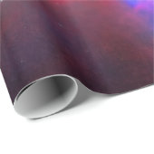 Papier Cadeau Nom fait sur commande, galaxie de cigare de (Coin rond)