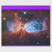 Papier Cadeau Nom, le cygne, image de l'espace de Cygnus de (Plat)