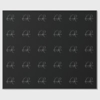 Nom Monogramme Calligraphié Cadeau Personnalisé No
