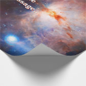 Papier Cadeau Nom, Nébuleuse de la flamme en Orion, intriguant e (Coin)
