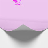 Papier Cadeau NOM Papier d'emballage, Cindy (Coin)