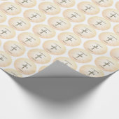 Papier Cadeau Nom personnalisé, 10e anniversaire de l'ordination (Coin)